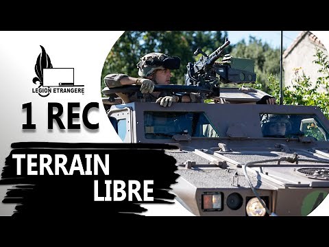 Le combat en terrain libre - Légion étrangère