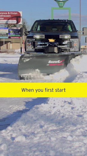 We're here to help YOU gain experience, momentum and cash flow as a one-person snow and ice operation. #snowex #snowexplows #snowplowing #snowremoval #plowtrucks #makeyourmark #utv #snowmanagement