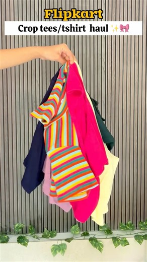Flipkart finds crop tees/T-shirt haul ✨🍒 #shorts #flipkartfinds #croptop #tshirt #haul