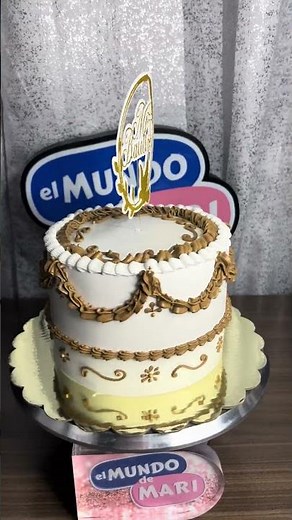 Pastel de charro para bautizo #cakedecorating