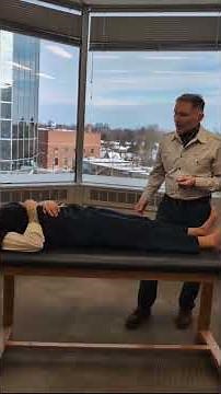 Hip Joint Mobilization Technique | Posterior Glide Demonstration | Kikkawa College