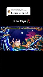 New Giyu Infinity Castle Combo Tutorial with inputs #anime #animeedits #animegames #demonslayer