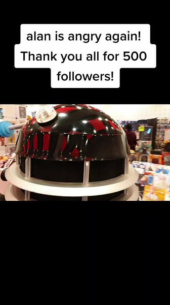Dalek alan is angry again! when will the humans learn... #dalek #dalekalan #doctorwho #comicconwales #comiconwales2022 #event #newport #iccwales