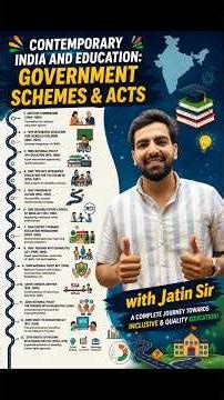 India Education System in Few Seconds 🇮🇳 | Govt Schemes & Acts Explained #Short