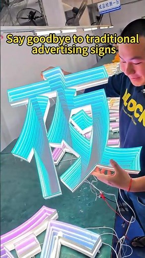Do you know what is the new and popular signage technology at China?#signagedesign #signage🔥💯✅