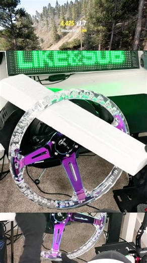 Testing Force Feedback Thrustmaster | Forza Horizon 5 #shortsfeed