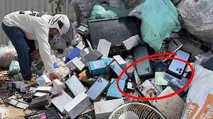 😍I found iPhone 8 Plus & Huawei P40 Pro in trash | Restore iPhone 8+ cracked screen replacement