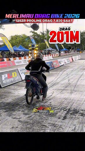 🏁125zr proline drag 7.830 saat #shortsfeed #125z #125zr #dragbike #dragracing