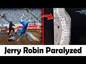 Jerry Robin Crash | Jerry Robin Injury Update After East Rutherford SX Qualifying Crash