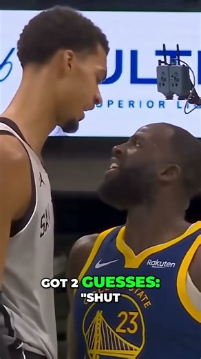 Wemby DUNKS on Draymond Green! Insane Poster & Breakdown! #nba