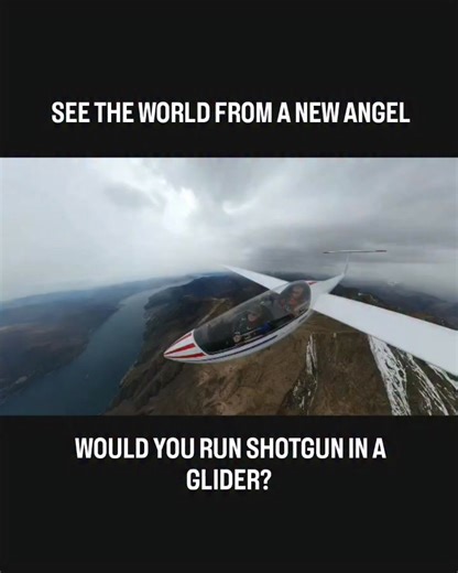 Soaring above alpine ridges and deep blue lakes. Smooth lines, steady hands, and a calm cockpit as Marco Stefanon guides this tandem glider through changing mountain air. The mix of snow, rock, and water makes every turn worth watching. #gliding #aviation #mountains | Glider Airstrip