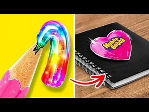 Cute School Supplies DIY! Fun & Easy Crafts for Back to School by 123 GO!