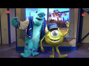 Monsters University Meet & Greet, Mike and Sulley at Disney's Hollywood Studios, Disney-Pixar