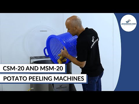 Potato Peeling Machine CSM-20 and MSM-20