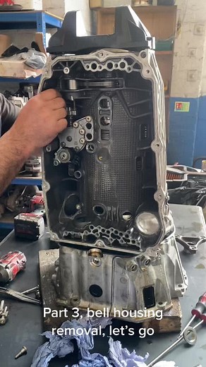 9G Tronic Gearbox Overhaul: Bell Housing Removal Guide