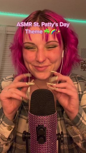 Green and Gold Triggers for St. Patrick's Day | ASMR Sounds