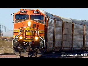 BNSF Needles Sub 2021 (30+ TRAINS)