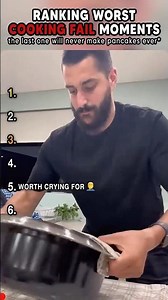 Ranking Worst Cooking Fail Moments #shorts