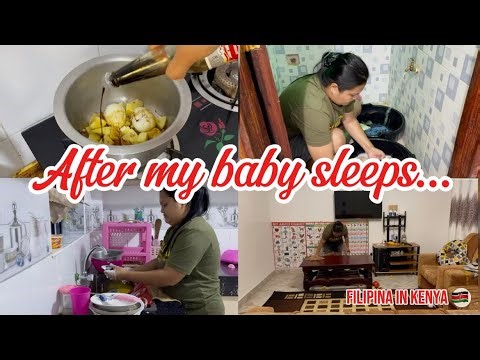 What I Do at Night When My Baby Sleeps | Filipina Mom Life in Kenya