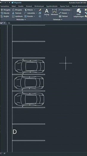 90° Parking Layout with Dynamic Block (AutoCAD) #cadblocks #autocadtips #autocadblocks