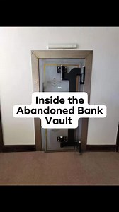 Exploring an old abandoned bank vault. #secretroom #hiddenrooms #hiddenroom #secretrooms #forgotten | A House with History