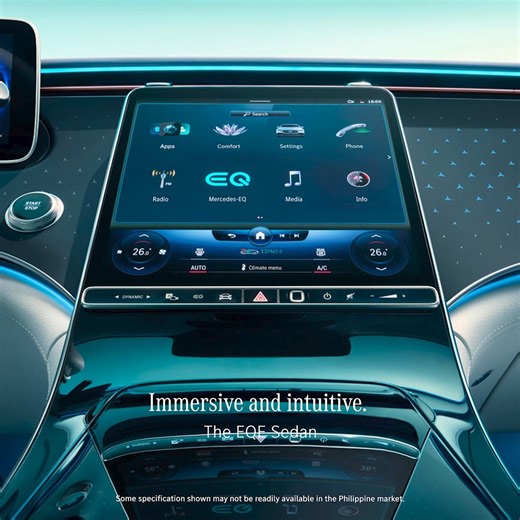 Designed for those who value comfort as much as performance, the EQE Sedan offers a sanctuary on the road. Quietly powerful, intuitively responsive, and undeniably comfortable—this is your future-forward drive. Book a test drive today at your nearest Mercedes-Benz showroom. www.mercedes-benz.ph/eqe #SustainableLuxuryByMercedesBenz | Mercedes-Benz Philippines