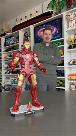 Harrison Woodward on Instagram: "IRON MAN! I finally watched the movie! Love this new LEGO! Subscribe to my YouTube channel (Link in bio). #LEGO #ASMR #IronMan #Marvel #Superhero"
