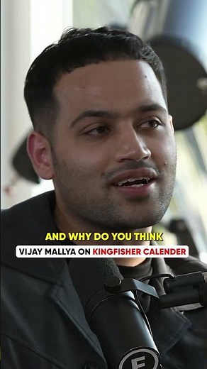 The Story Behind Kingfisher Calendar | Vijay Mallya - Raj Shamani #shorts