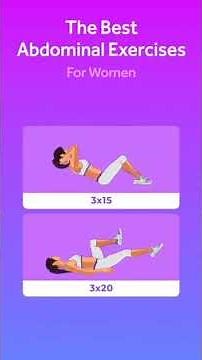 Sculpt Your Dream Abs! Best Exercises for Every Woman!