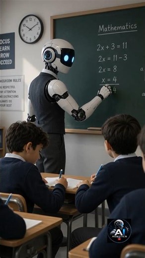 What if Robot is your teacher???? 😂