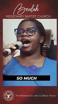 Pastor Jerry Black sings "I Have So Much To Thank God For" - 2022