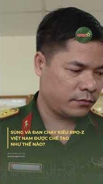 How are RPO-Z incendiary guns and ammunition manufactured in Vietnam? #shorts