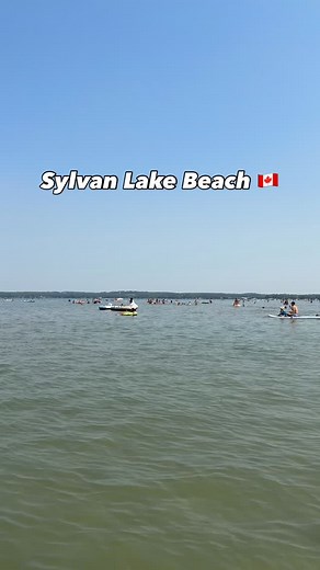 Sylvan Lake Beach 🇨🇦 | Alberta Summer 2025 A perfect summer day at Sylvan Lake Beach — warm sun, blue water, and everyone enjoying the best of Alberta’s summer. ☀️🏖️ #SylvanLake #Alberta #Canada #SummerVibes | Ali Ozan Travel
