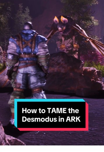 How to TAME the Desmodus in ARK : Lost Colony Ascended ? #ark #dinosaur #videogame #tutorial