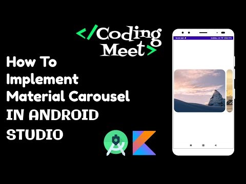 How to Implement Material Carousel in Android Studio Kotlin