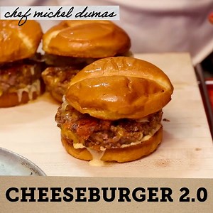 Le cheeseburger façon Michel Dumas ! | Chef Michel Dumas