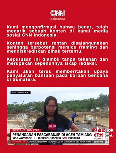 Crisis in Aceh: CNN Indonesia Reports Live Updates