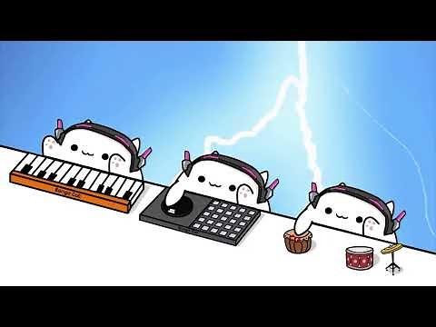 Gabry Ponte x LUM!X x Prezioso - Thunder (cover by Bongo Cat) 🎧