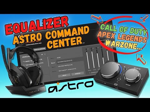 Astro Command Center MIXAMP Pro Tr et A50 Astro Gaming - TUTO EQ Equalizer / Egaliseur