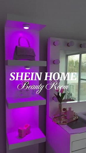 Glam room setup ❤️❤️ #SHEINau #SHEINforAll #saveinstyle #AW #SHEINHome #LED