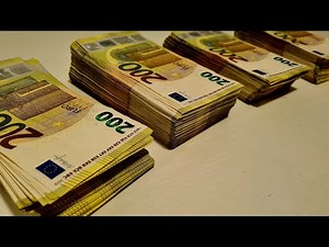 Counting money. Lots of cash !!!