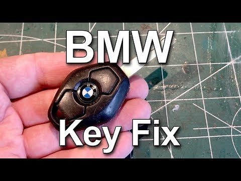 BMW Key Fix - New battery / Re-Program E46 BMW key
