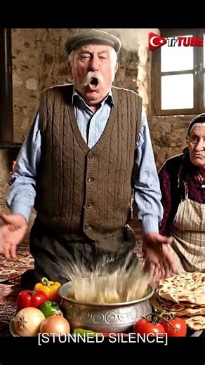 GRANDPA’S DENTURES FLY INTO THE SOUP 🤧🍲 (NO DIALOGUE) | #Shorts #funny #viral #komedi #comedy #reels