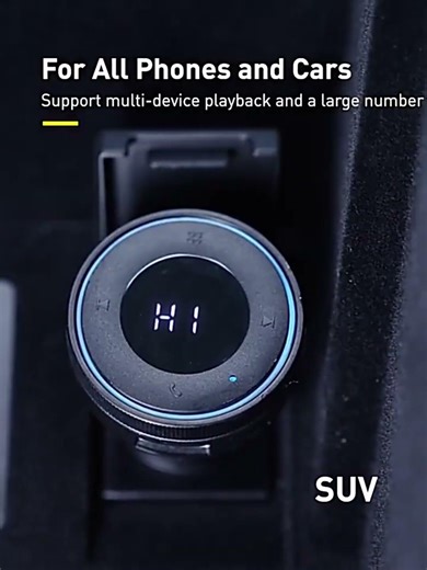 Baseus FM Transmitter Modulator Car Wireless Bluetooth 5.0 USB