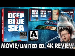 DEEP BLUE SEA (1999) - Movie/Limited Edition 4K Review (Arrow Video)