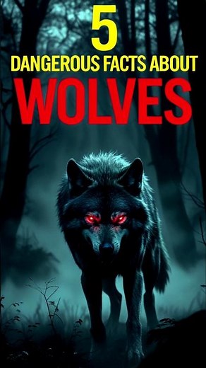 5 Deadly Facts About Wolves – Nature’s Most Fearless Hunters #WolfFacts #DangerousAnimals