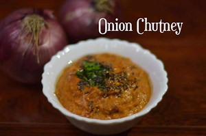 Onion Chutney Recipe|Side Dish for Dosa and Idli