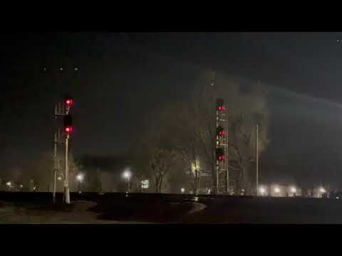 Turntable On The Ex TC Main - A Weird Night On CSX & CSXT 1827 The B&O Heritage