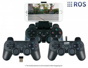 Yahboom USB Wireless Wired PS2 handle support ROS ROS2 robot control