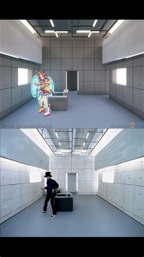 Copano Rickey’s Virtual Insanity (Comparison) #3danimation #umamusume #blender3d